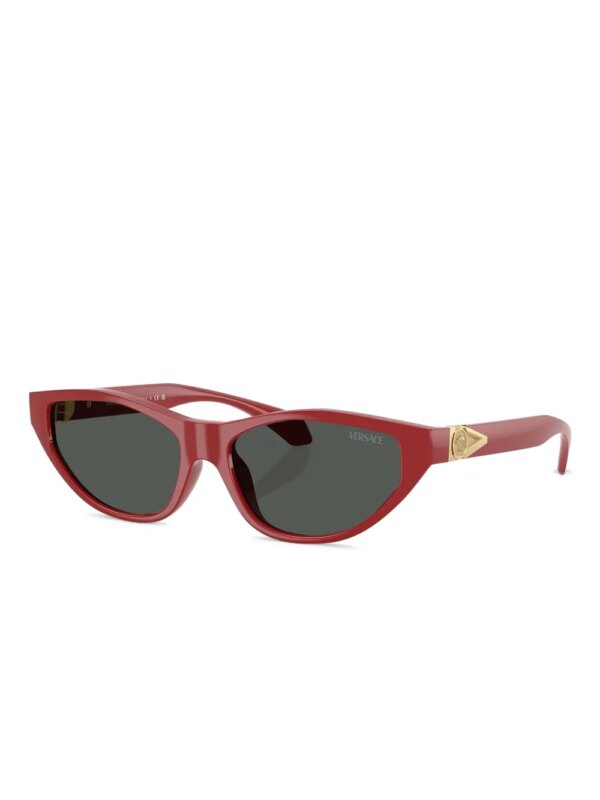 Versace Eyewear Zonnebril met cat-eye montuur - Rood