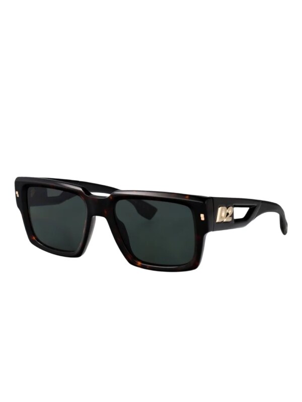 DSQUARED2 EYEWEAR Zonnebril met vierkant montuur - Bruin
