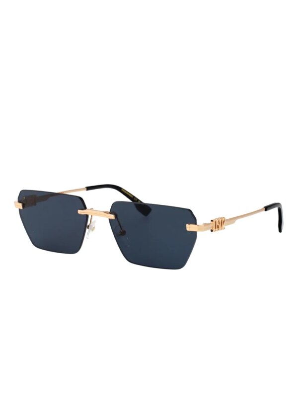 DSQUARED2 EYEWEAR Zonnebril met geometrisch montuur - Goud