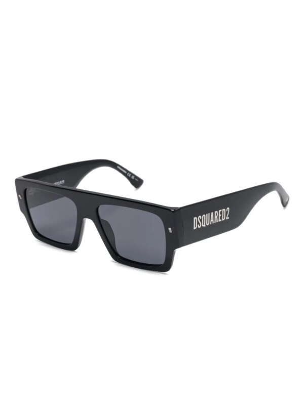 DSQUARED2 EYEWEAR Zonnebril met rechthoekig montuur - Zwart