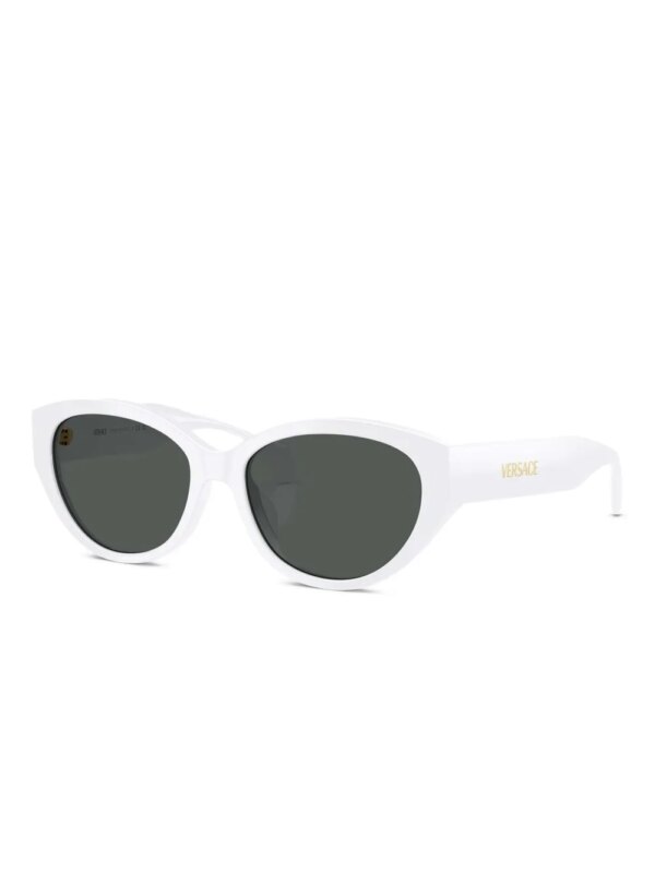 Versace Eyewear Zonnebril met cat-eye montuur - Wit