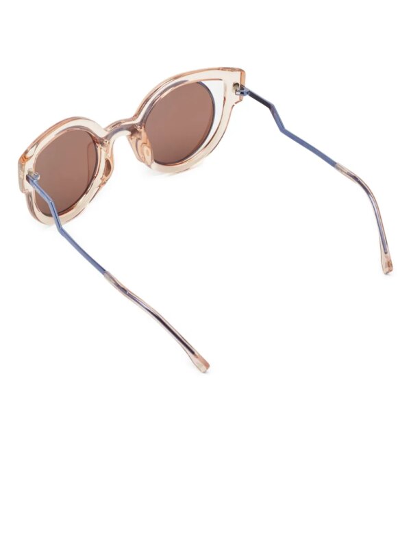 Fendi Pre-Owned Paradeyes zonnebril - Blauw