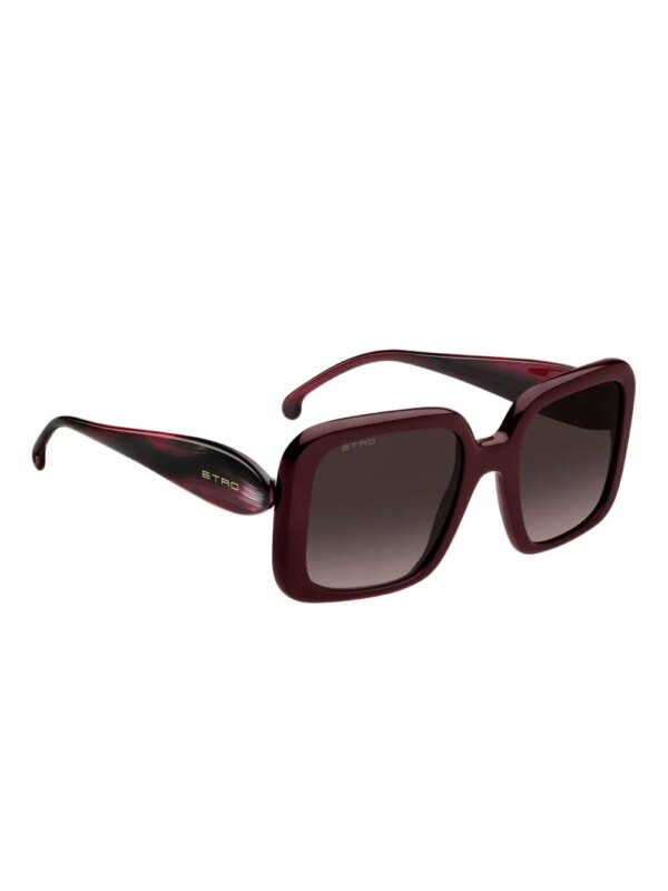 ETRO Etropaisley zonnebril - Rood