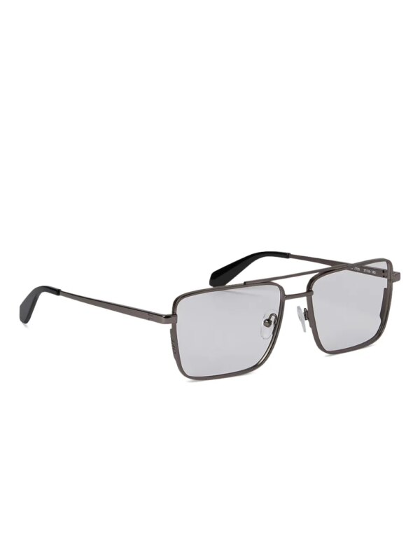 Off-White Eyewear Zonnebril met vierkant montuur - Grijs