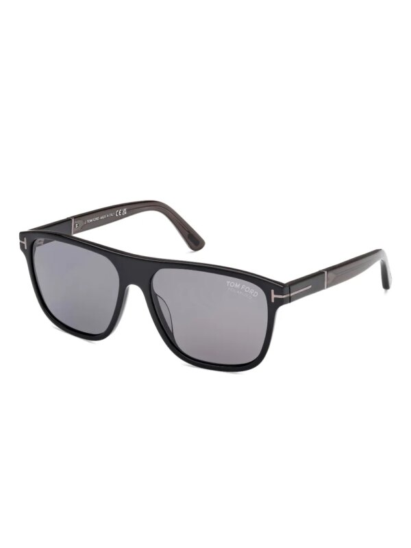 TOM FORD Eyewear Frances zonnebril met vierkant montuur - Zwart
