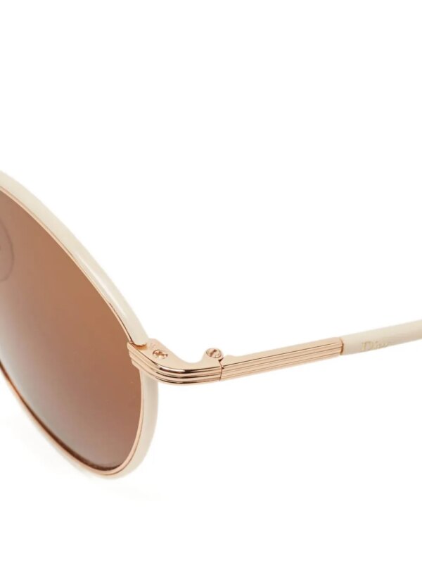 Christian Dior Pre-Owned DiorAdelaide zonnebril - Bruin