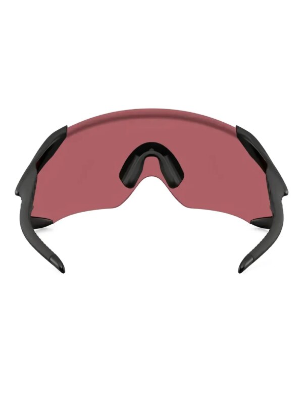 Oakley Zonnebril met schild montuur - Zwart