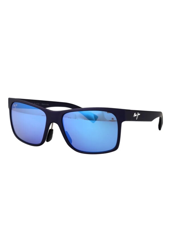 Maui Jim Ho'opili zonnebril met rechthoekig montuur - Blauw