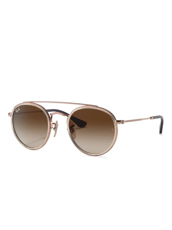 RAY-BAN JUNIOR Zonnebril met rond montuur - Bruin