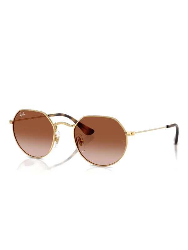 RAY-BAN JUNIOR Zonnebril met rond montuur - Goud