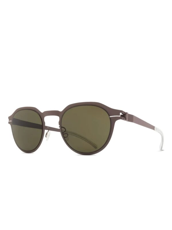 Mykita Zonnebril met rond montuur - Grijs