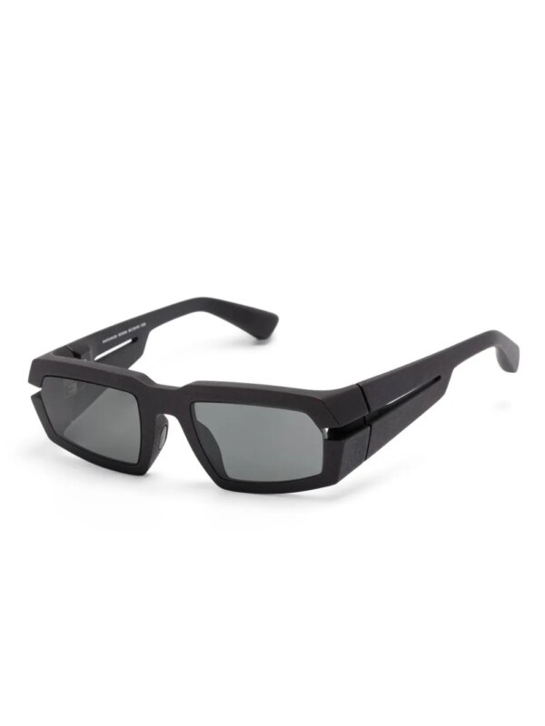 Mykita Zonnebril met vierkant montuur - Zwart