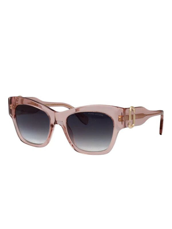 Marc Jacobs Eyewear 762 zonnebril met logoplakkaat - Beige