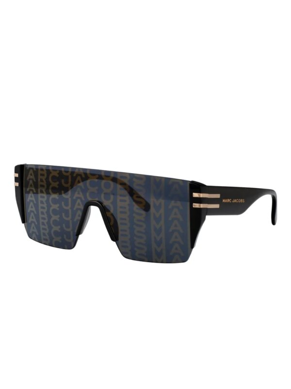 Marc Jacobs Eyewear Zonnebril met oversized montuur - Zwart