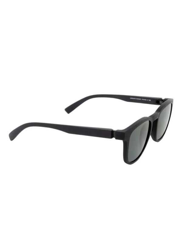 Mykita Zonnebril met rond montuur - Zwart