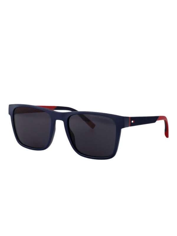 Tommy Hilfiger TH2144 zonnebril met wayfarer montuur - Blauw