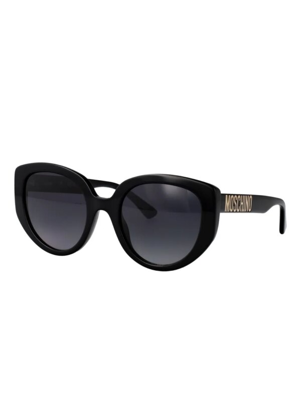 Moschino Eyewear MOS173/S zonnebril met logoplakkaat - Zwart