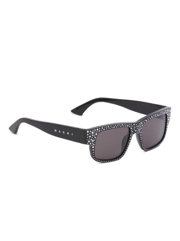 Marni Eyewear Gukija zonnebril - Zwart