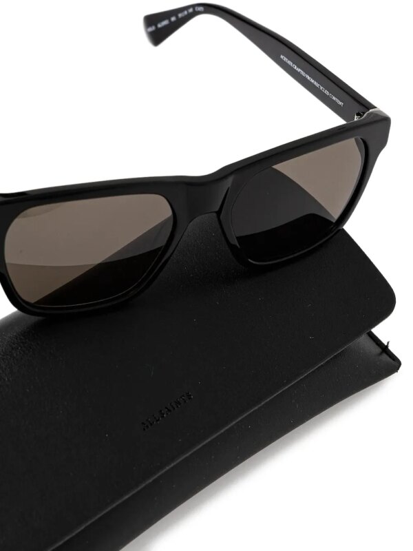 AllSaints Zonnebril met vierkant montuur - Zwart