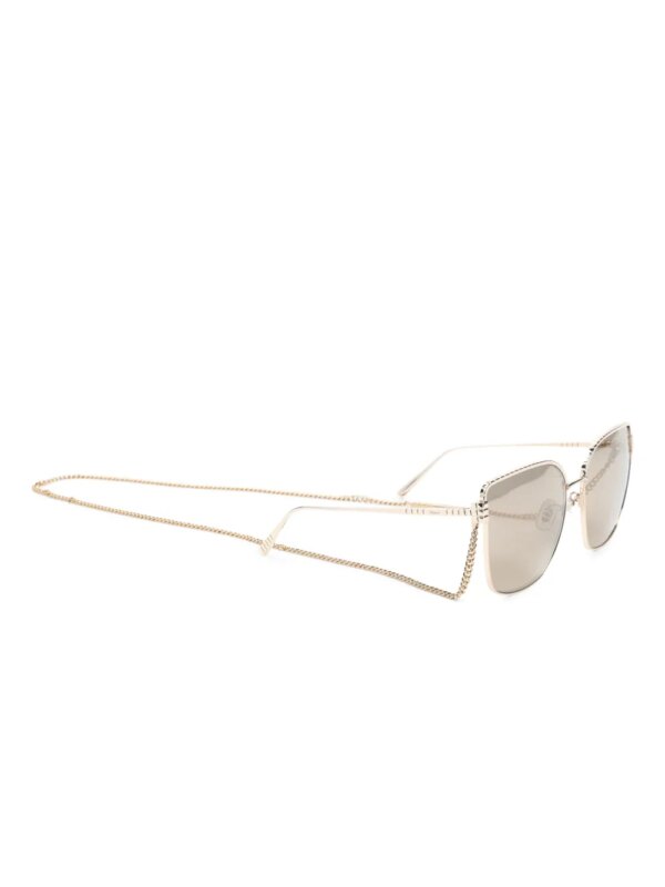 Chopard Eyewear Zonnebril met cat-eye montuur - Goud