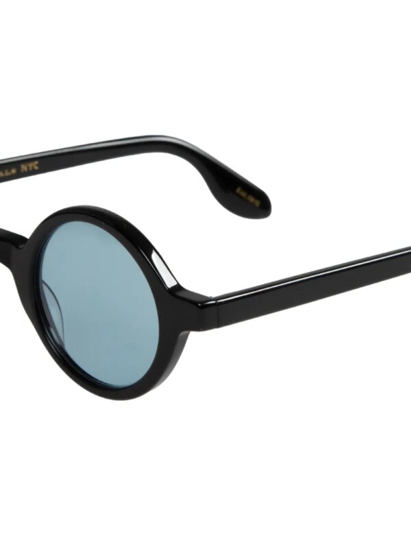 Moscot Zonnebril met rond montuur - Zwart
