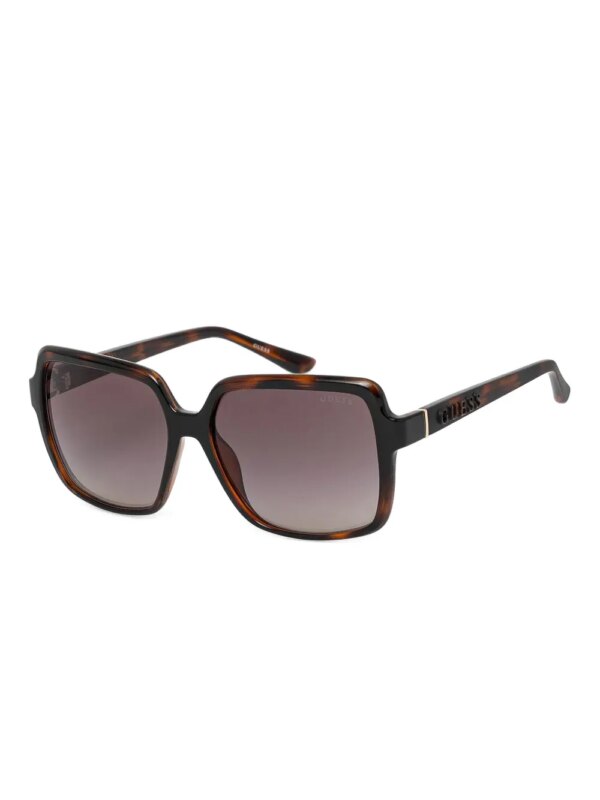 GUESS EYEWEAR Zonnebril met vierkant montuur - 52F