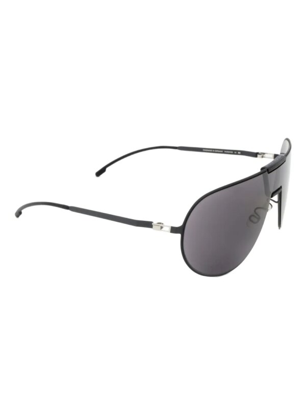 Mykita MR005 zonnebril met geometrisch montuur - Zwart
