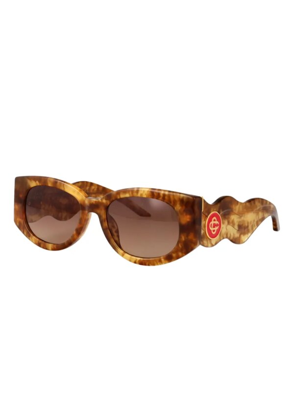 Casablanca Zonnebril met oversized montuur - Bruin