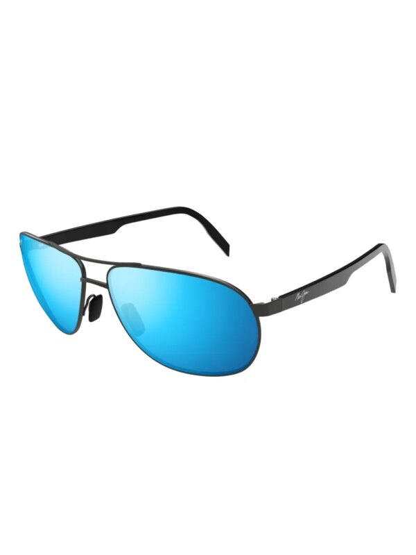 Maui Jim Zonnebril met spiegelglazen - Zwart