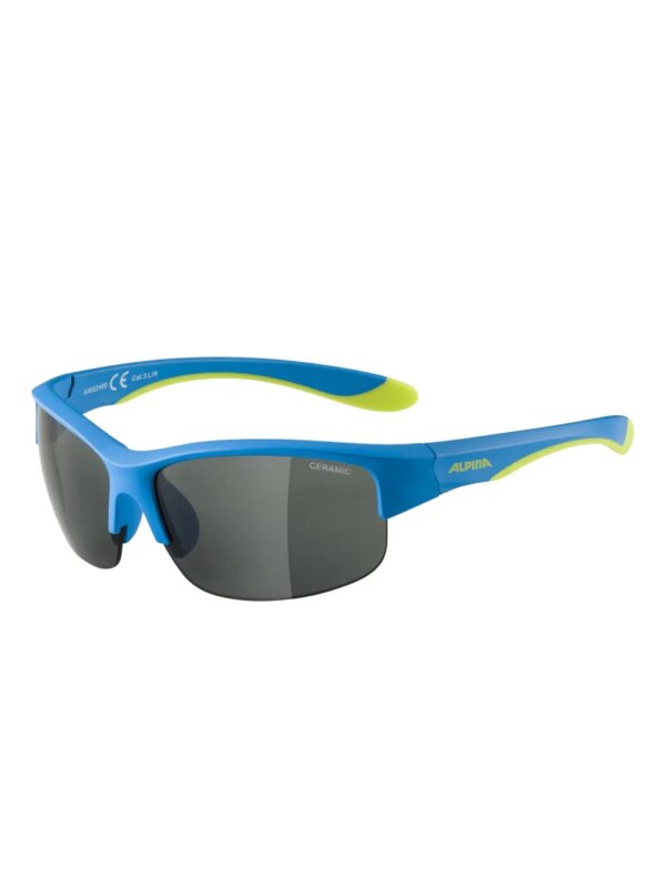 ALPINA KIDS Zonnebril met cat-eye montuur - Blauw