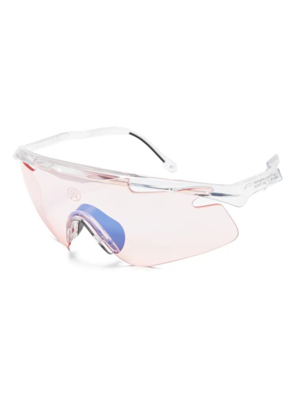 Alba Optics Mantra zonnebril met schild montuur - Wit