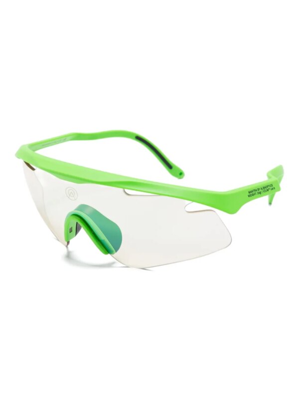 Alba Optics Mantra zonnebril met schild montuur - Groen