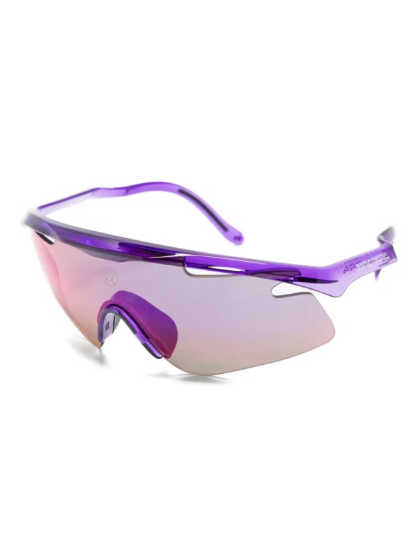 Alba Optics Mantra zonnebril met schild montuur - Paars