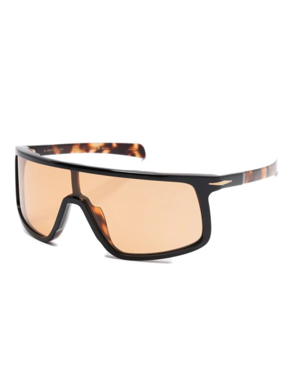 Eyewear by David Beckham Zonnebril met oversized montuur - Zwart