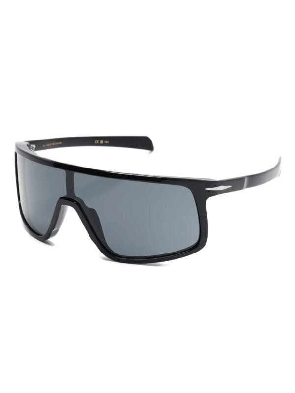 Eyewear by David Beckham Zonnebril met oversized montuur - Zwart