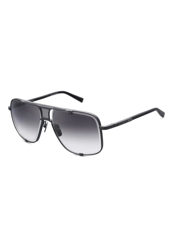 Dita Eyewear Zonnebril met oversized montuur - Zwart