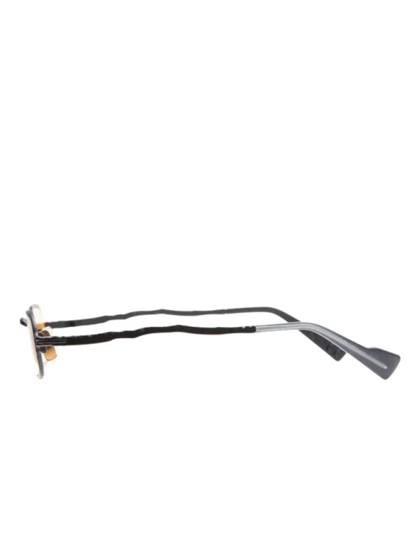 Kuboraum Zonnebril met vierkant montuur - Grijs