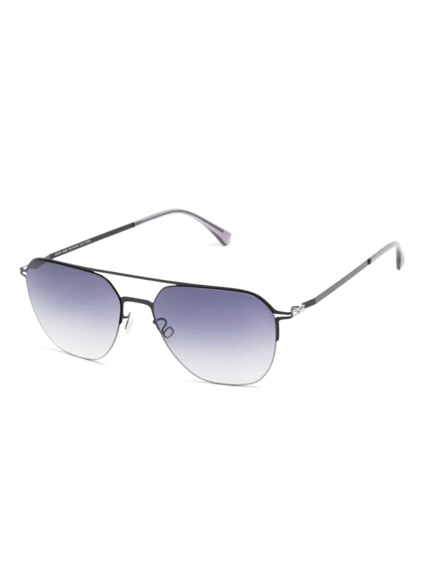 Mykita Amos zonnebril met kleurverloop - Zwart
