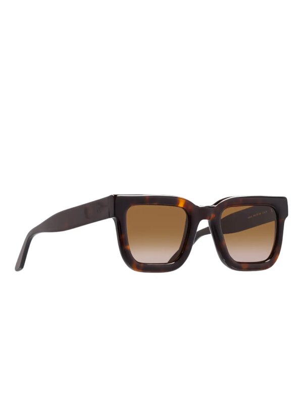 Les Filles d'Eva Zonnebril met vierkant montuur - Bruin