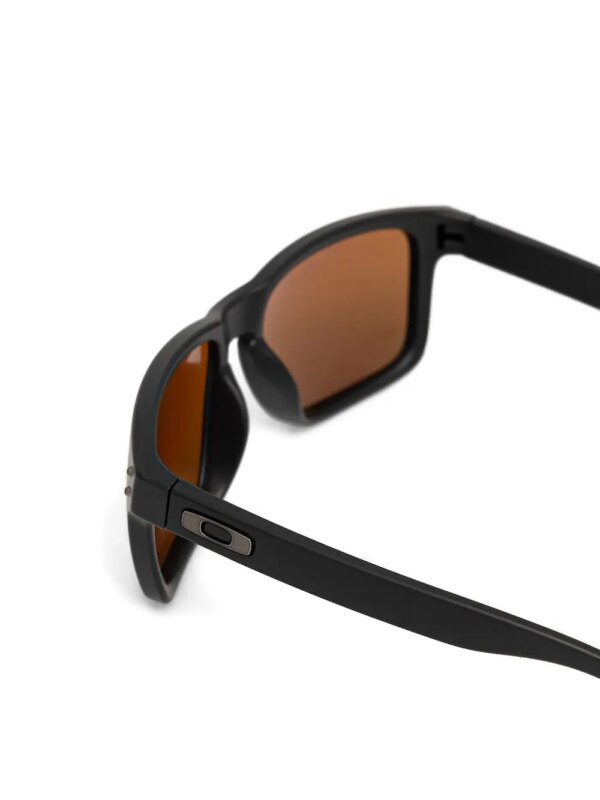 Oakley Zonnebril met vierkant montuur - Zwart