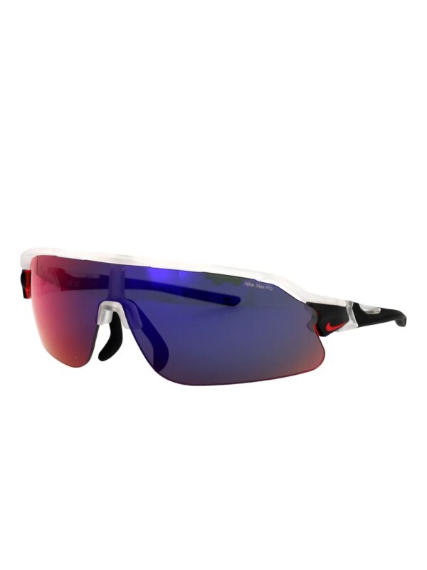 Nike Flyfree zonnebril met shield montuur - Wit