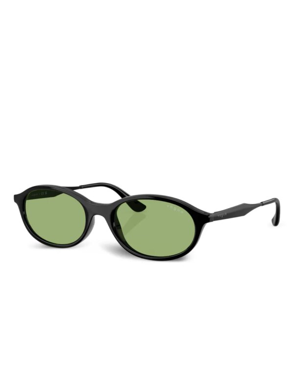 Vogue Eyewear Zonnebril met rond montuur - Zwart