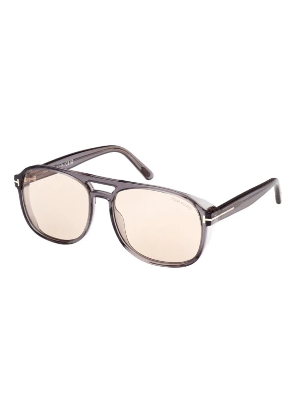 TOM FORD Eyewear Zonnebril met piloten montuur - Beige