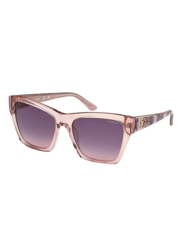 GUESS EYEWEAR Zonnebril met cat-eye montuur - Roze