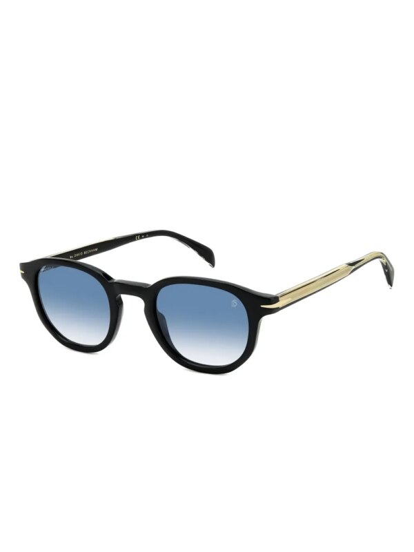 DAVID BECKHAM EYEWEAR Zonnebril met cat-eye montuur - Zwart