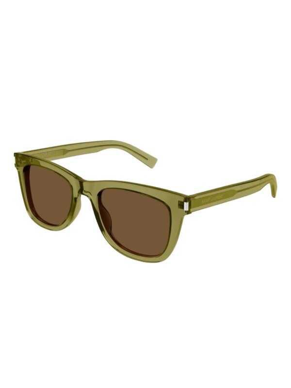 Saint Laurent Eyewear SL 712 zonnebril met vierkant montuur - Groen