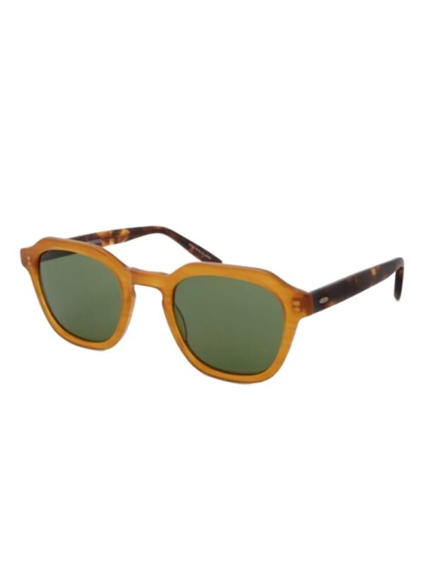 Barton Perreira Zonnebril met rond montuur - Bruin