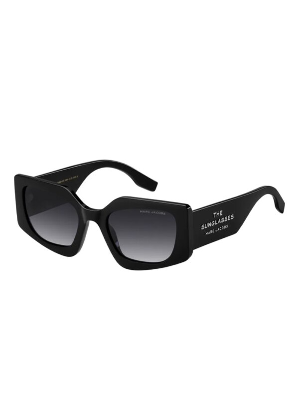 Marc Jacobs Eyewear Zonnebril met geometrisch montuur - Zwart