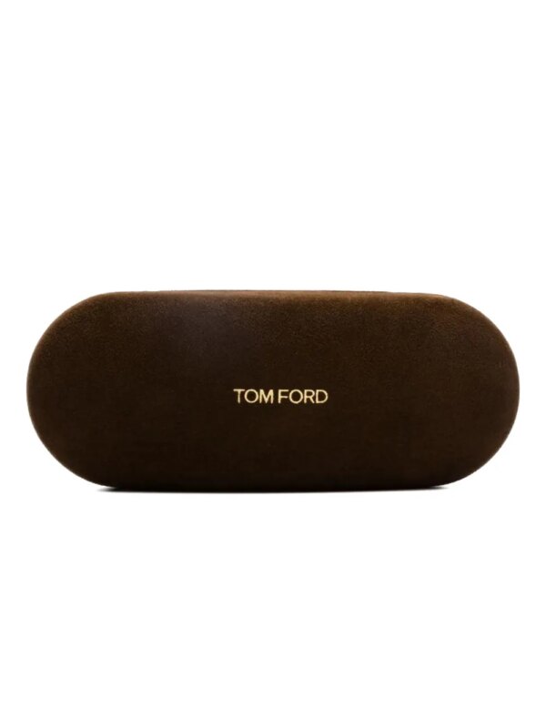 TOM FORD Eyewear Zonnebril met geometrisch montuur - Bruin