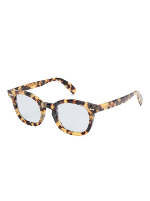 Family Affair Depp zonnebril met schildpadschild-effect - Bruin